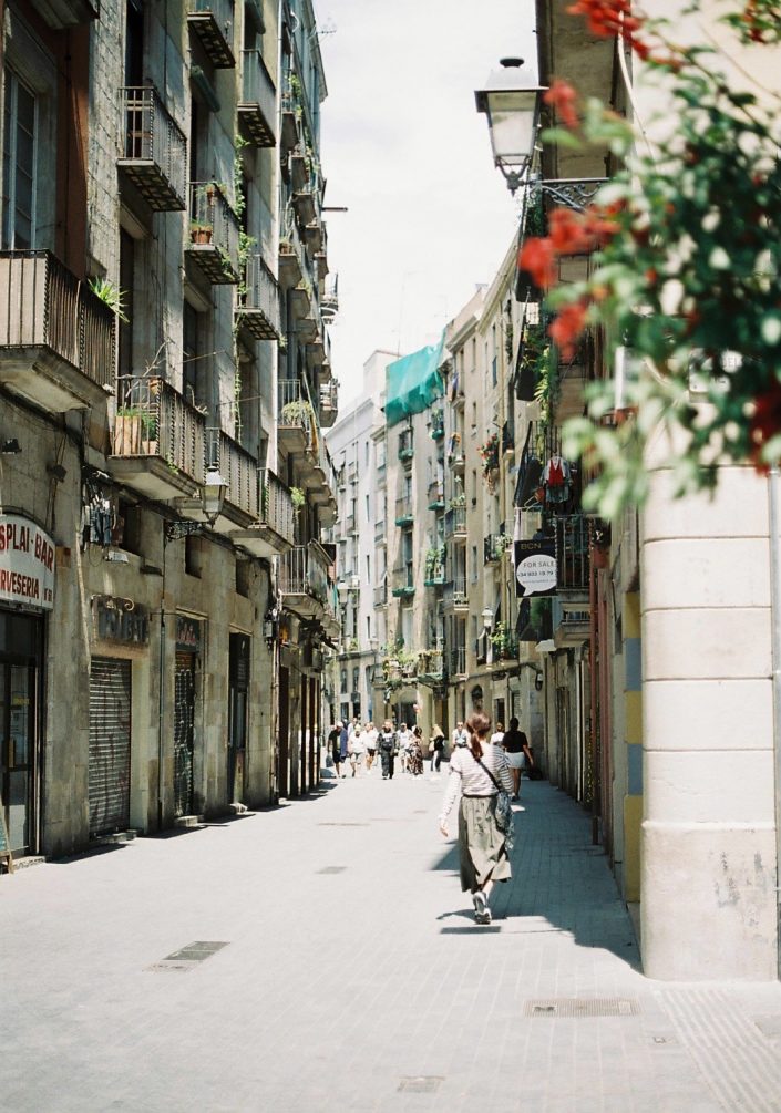 バルセロナの路地